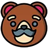 🐻 Эмодзи «Bear Emoji ()» для Telegram