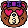 🐻 Эмодзи «Bear Emoji ()» для Telegram