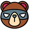 🐻 Эмодзи «Bear Emoji ()» для Telegram