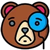 🐻 Эмодзи «Bear Emoji ()» для Telegram