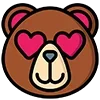 🐻 Эмодзи «Bear Emoji ()» для Telegram