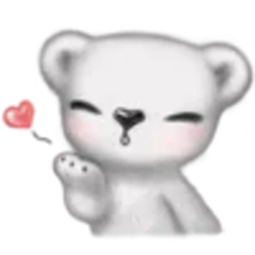 🤩 Эмодзи «Медведь» для Telegram