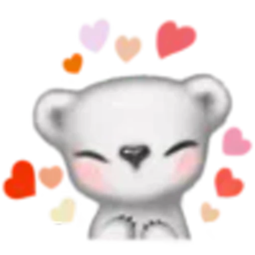 🤩 Эмодзи «Медведь» для Telegram
