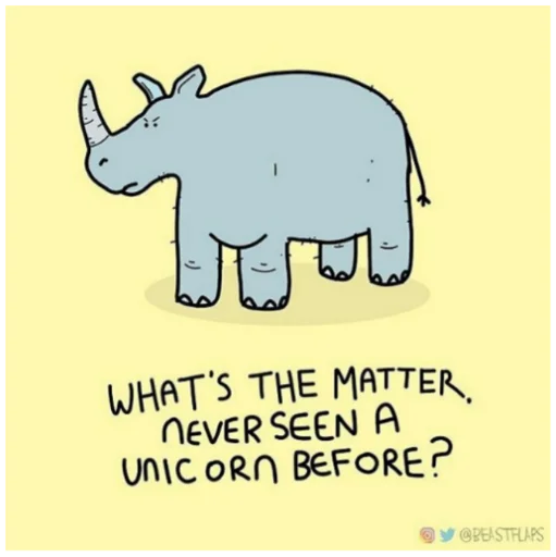 🦏 Стикер «Grumpy Animals» для Telegram