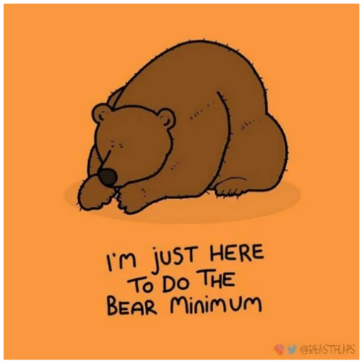 🐻 Стикер «Grumpy Animals» для Telegram