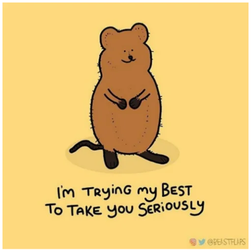 🐁 Стикер «Grumpy Animals» для Telegram