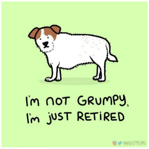 🐶 Стикер «Grumpy Animals» для Telegram