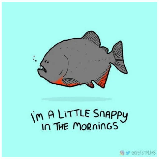 🐠 Стикер «Grumpy Animals» для Telegram