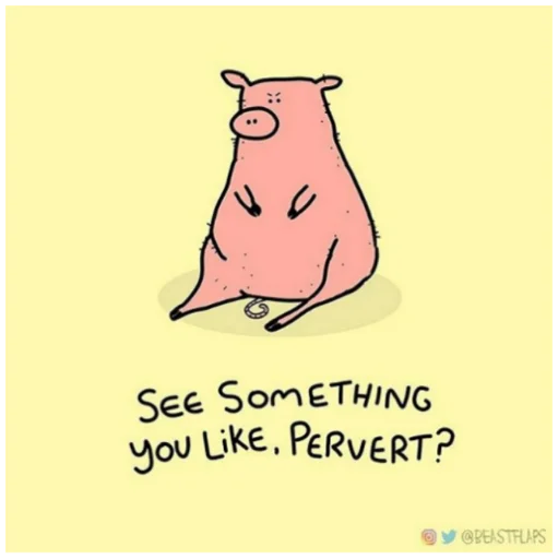 🐖 Стикер «Grumpy Animals» для Telegram