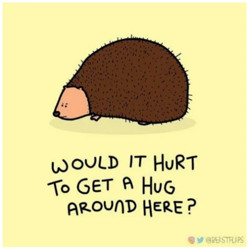 🦔 Стикер «Grumpy Animals» для Telegram