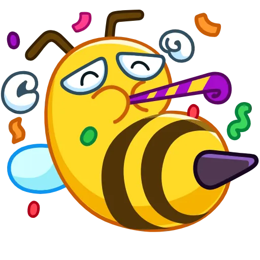 🥳 Эмодзи «Bee» для Telegram