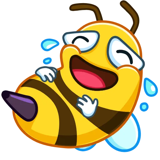 Эмодзи Bee для Telegram — скачать