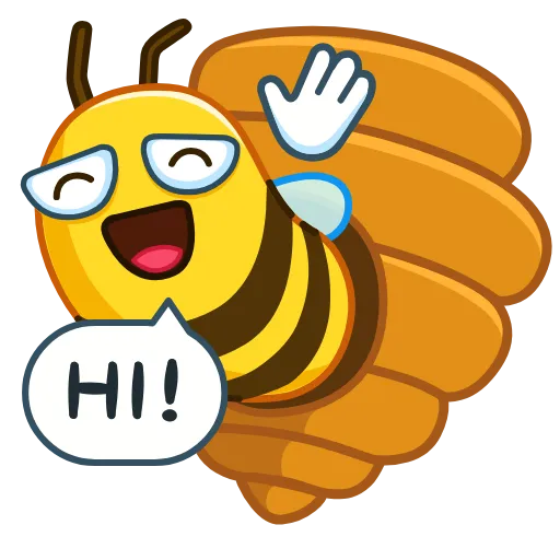 👋 Эмодзи «Bee» для Telegram