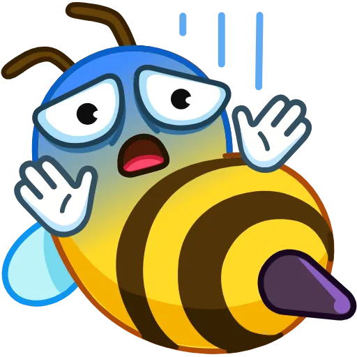 😨 Эмодзи «Bee» для Telegram