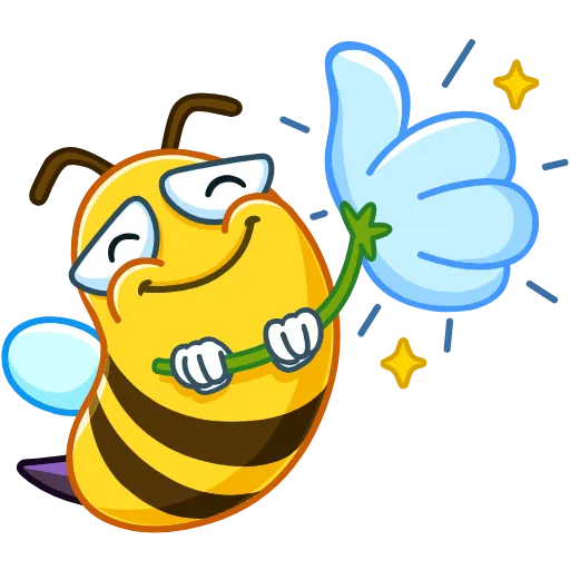 👍 Эмодзи «Bee» для Telegram