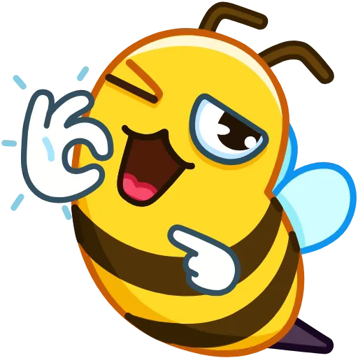 👌 Эмодзи «Bee» для Telegram