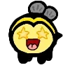 🤩 Эмодзи «Пчолка Жу» для Telegram