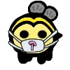 😷 Эмодзи «Пчолка Жу» для Telegram