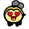 😍 Эмодзи «Пчолка Жу» для Telegram