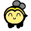 ☺️ Эмодзи «Пчолка Жу» для Telegram