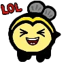 😄 Эмодзи «Пчолка Жу» для Telegram