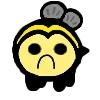 ☹️ Эмодзи «Пчолка Жу» для Telegram