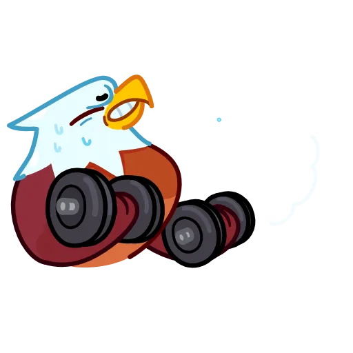 😤 Эмодзи «Beefy Eagle» для Telegram