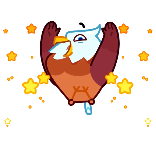 👋 Эмодзи «Beefy Eagle» для Telegram