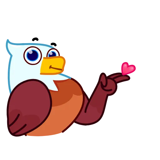😘 Эмодзи «Beefy Eagle» для Telegram