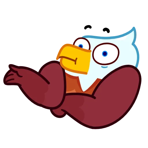 🤨 Эмодзи «Beefy Eagle» для Telegram