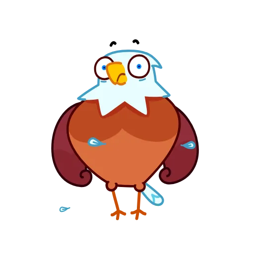 😨 Эмодзи «Beefy Eagle» для Telegram