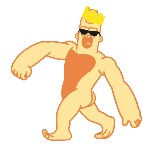 😎 Эмодзи «Beige Corilla» для Telegram
