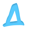 🔠 Эмодзи «Голубые буквы, русские и английские» для Telegram