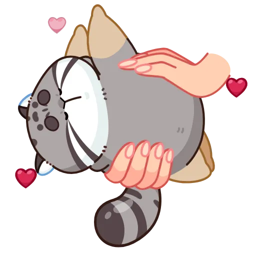 🥰 Эмодзи «Анимированный набор эмоджи с котом Беляшем из ВК» для Telegram