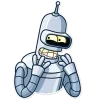 😈 Эмодзи «Бендер - Futurama» для Telegram