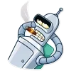 🚬 Эмодзи «Бендер - Futurama» для Telegram
