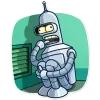 😯 Эмодзи «Бендер - Futurama» для Telegram