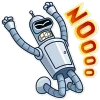 ❌ Эмодзи «Бендер - Futurama» для Telegram