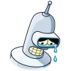 🥹 Эмодзи «Бендер - Futurama» для Telegram