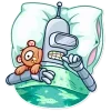 😴 Эмодзи «Бендер - Futurama» для Telegram