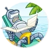 🌴 Эмодзи «Бендер - Futurama» для Telegram