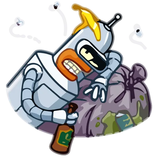 🥴 Эмодзи «Bender» для Telegram