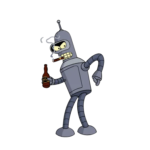 😠 Эмодзи «Bender» для Telegram