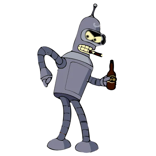 😠 Эмодзи «Bender» для Telegram
