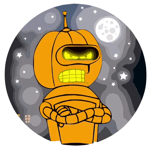 🎃 Эмодзи «Bender» для Telegram