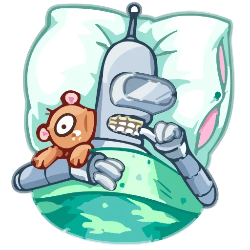 😴 Стикер «Bender» для Telegram