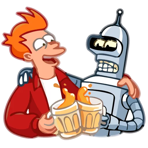 🍻 Стикер «Bender» для Telegram