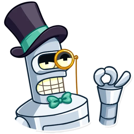 👌 Стикер «Bender» для Telegram