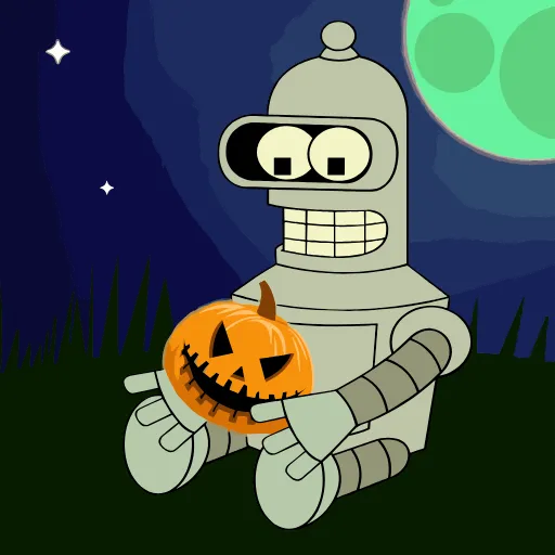 🎃 Стикер «Bender» для Telegram