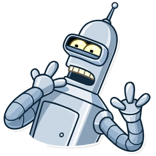 😱 Стикер «Bender» для Telegram